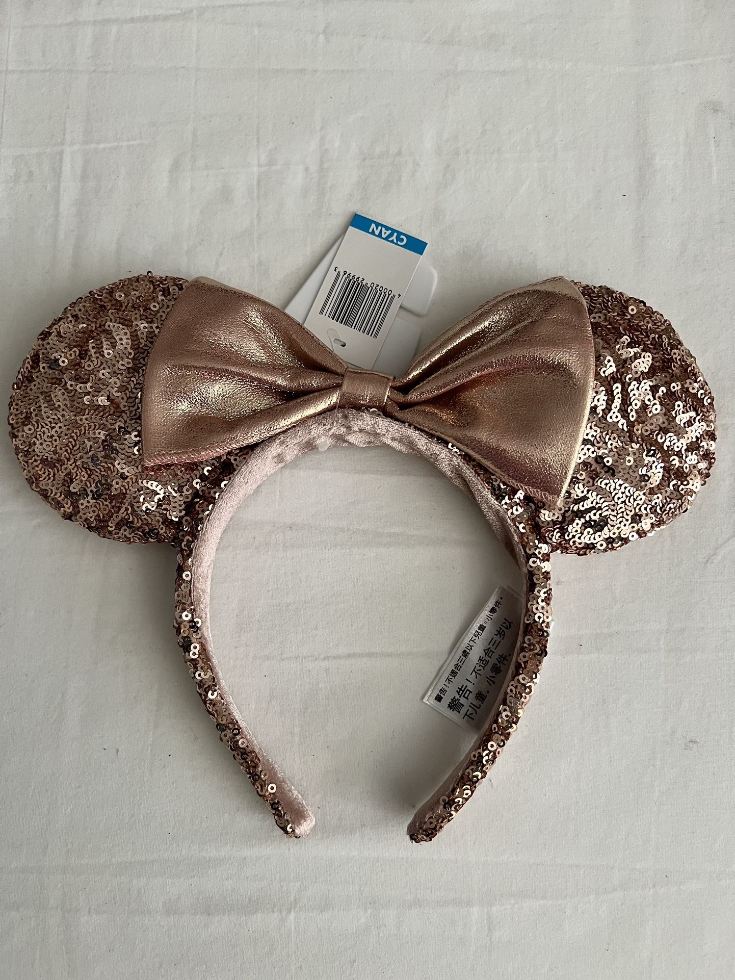 Disney Rose Gold Minnie Ears