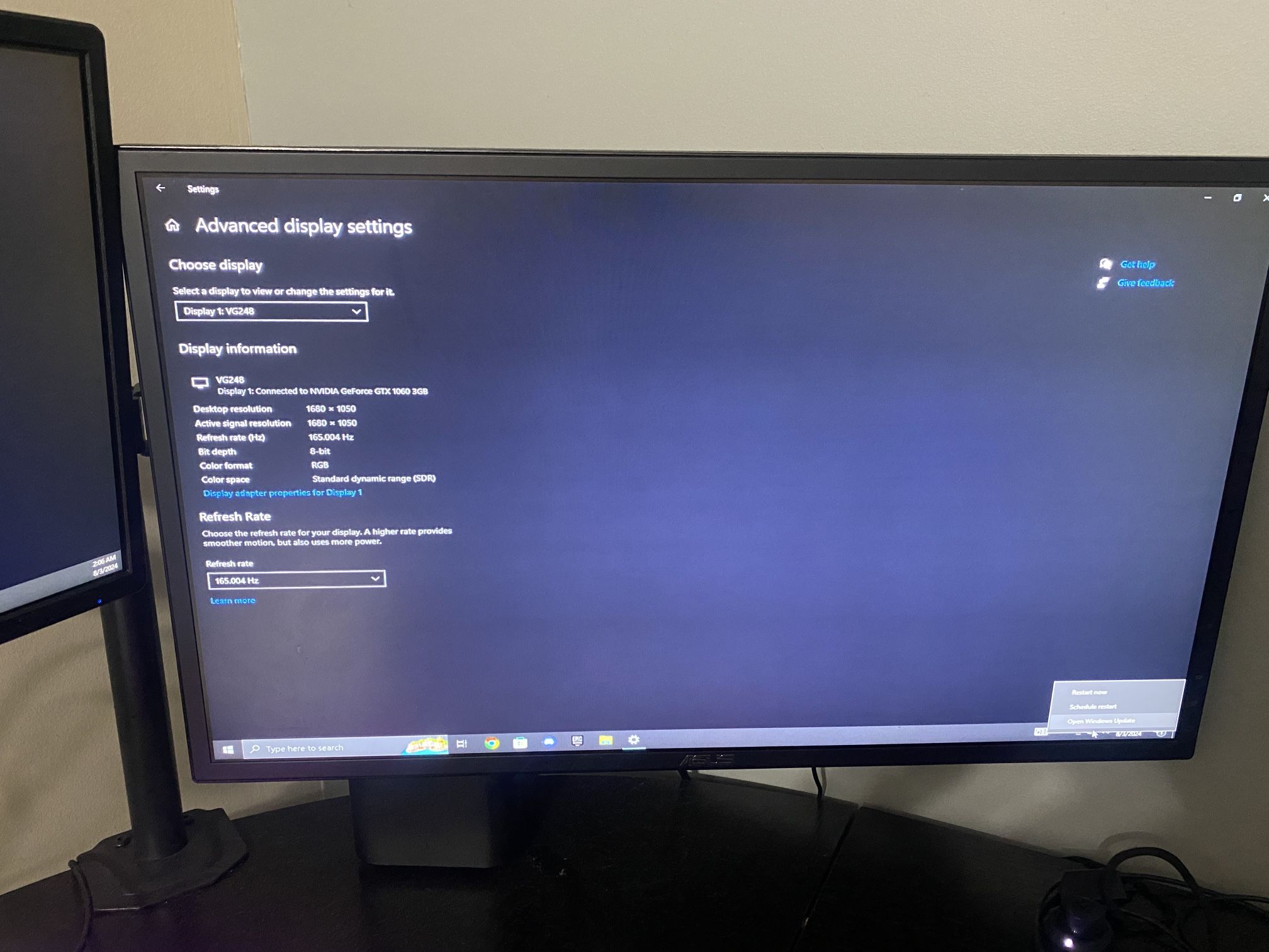 Asus gaming monitor