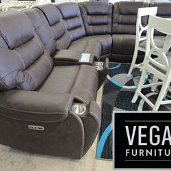 Sectional Power Recliners 