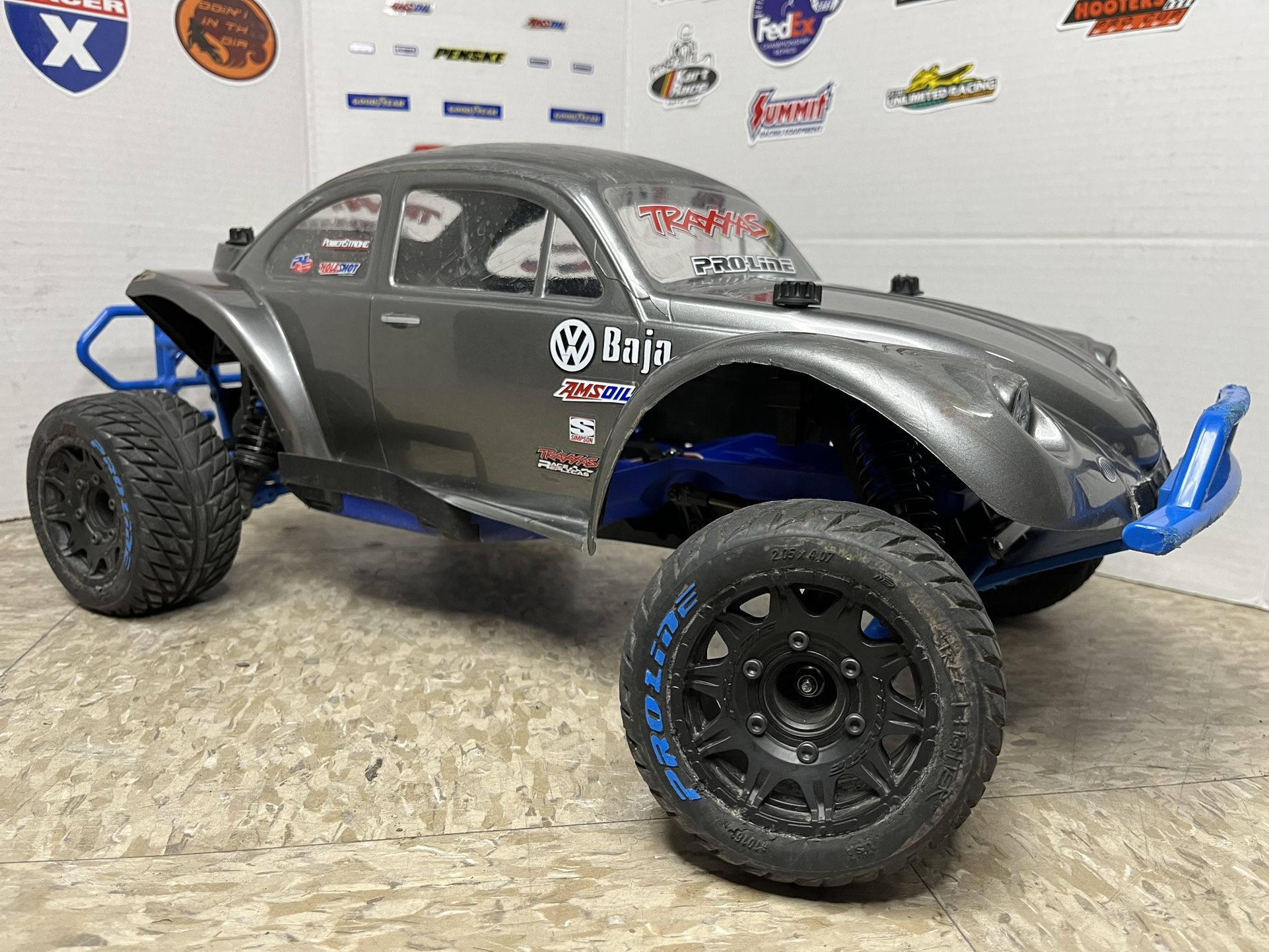 Custom 2wd Slash RC Fully Upgraded Traxxas Slash 2wd Brushless 1/10 not kyosho axial red ...