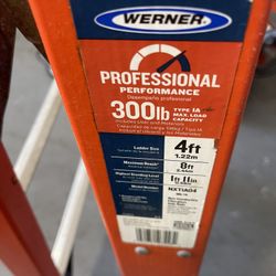 4 Foot Werner Ladder