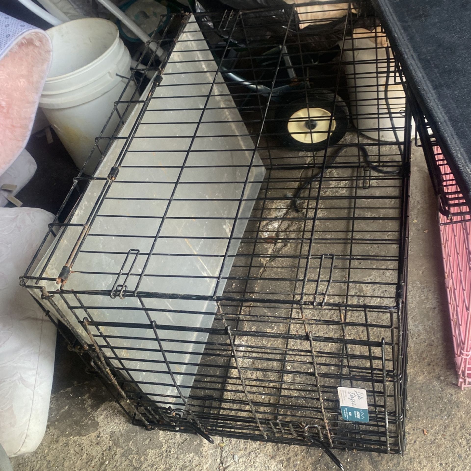Extra large medium small dog cages for sale for Sale in Cleveland, OH