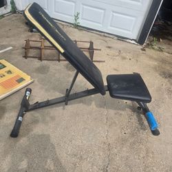 Work out bench