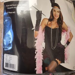 Flapper Girl Costume Small