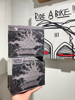 2x sealed Pokemon pitch black ETB