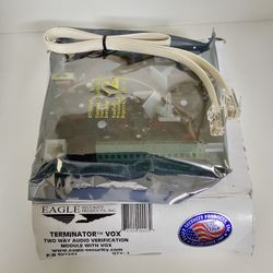 Brand New - Eagle Security Terminator Vox Two-Way Audio 301242