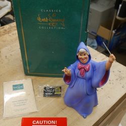 WDCC WALT DISNEY CLASSICS CINDERELLA FAIRY GODMOTHER BIBBIDI BOBBIDI BOO MINT NEW 