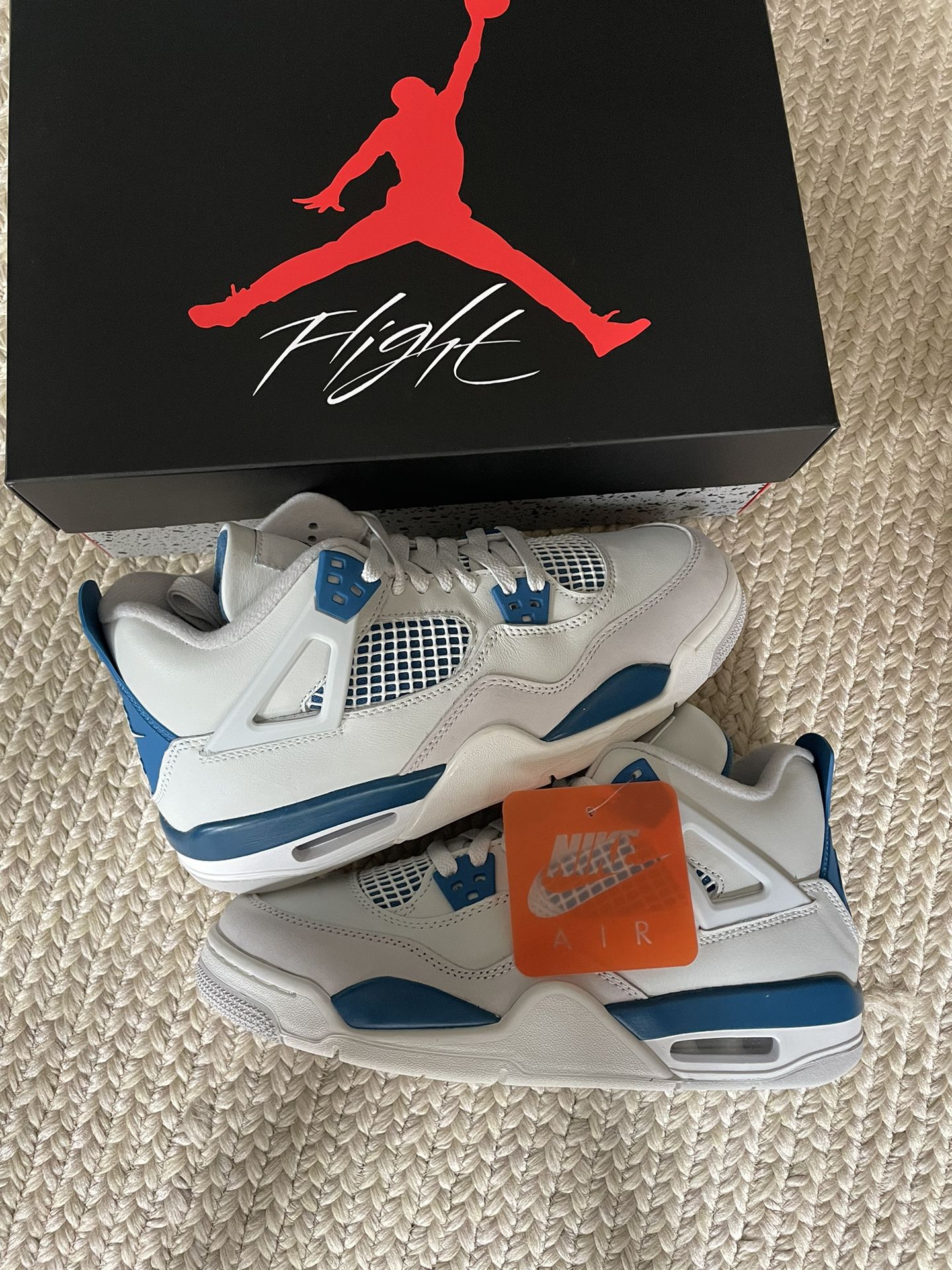 Jordan 4 Military Blue Size 10,11 And 12