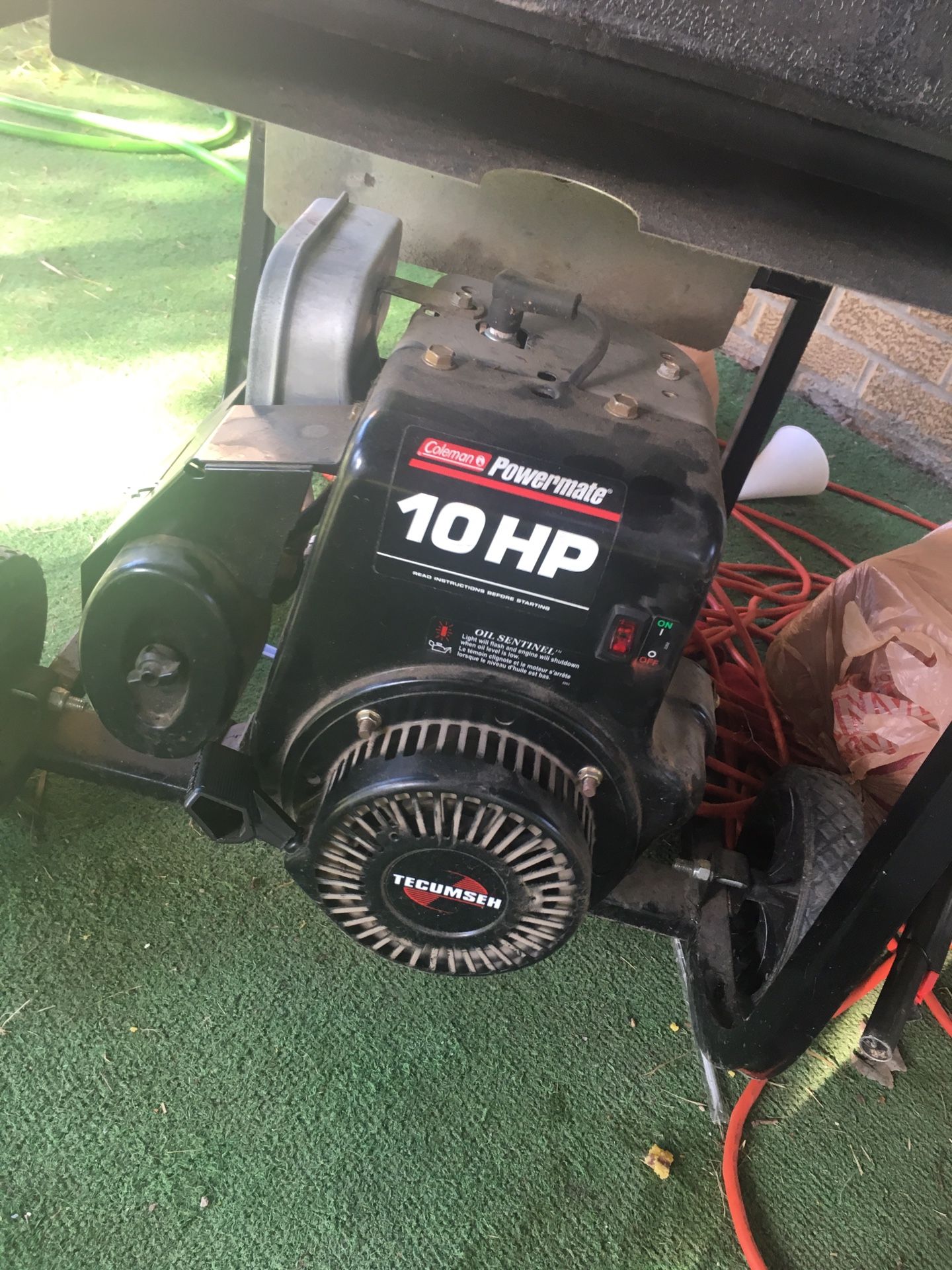 Coleman 10 hp 5000 watt generator