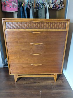 Vintage MCM Lane Highboy Dresser