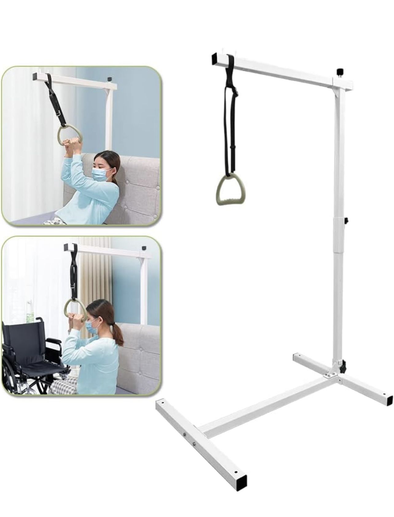 Trapeze  Pull Up Bar Bed / Lift for Elderly Seniors/Handicap Bariatric Bed Assistance