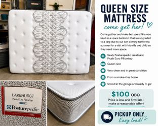 Queen bed