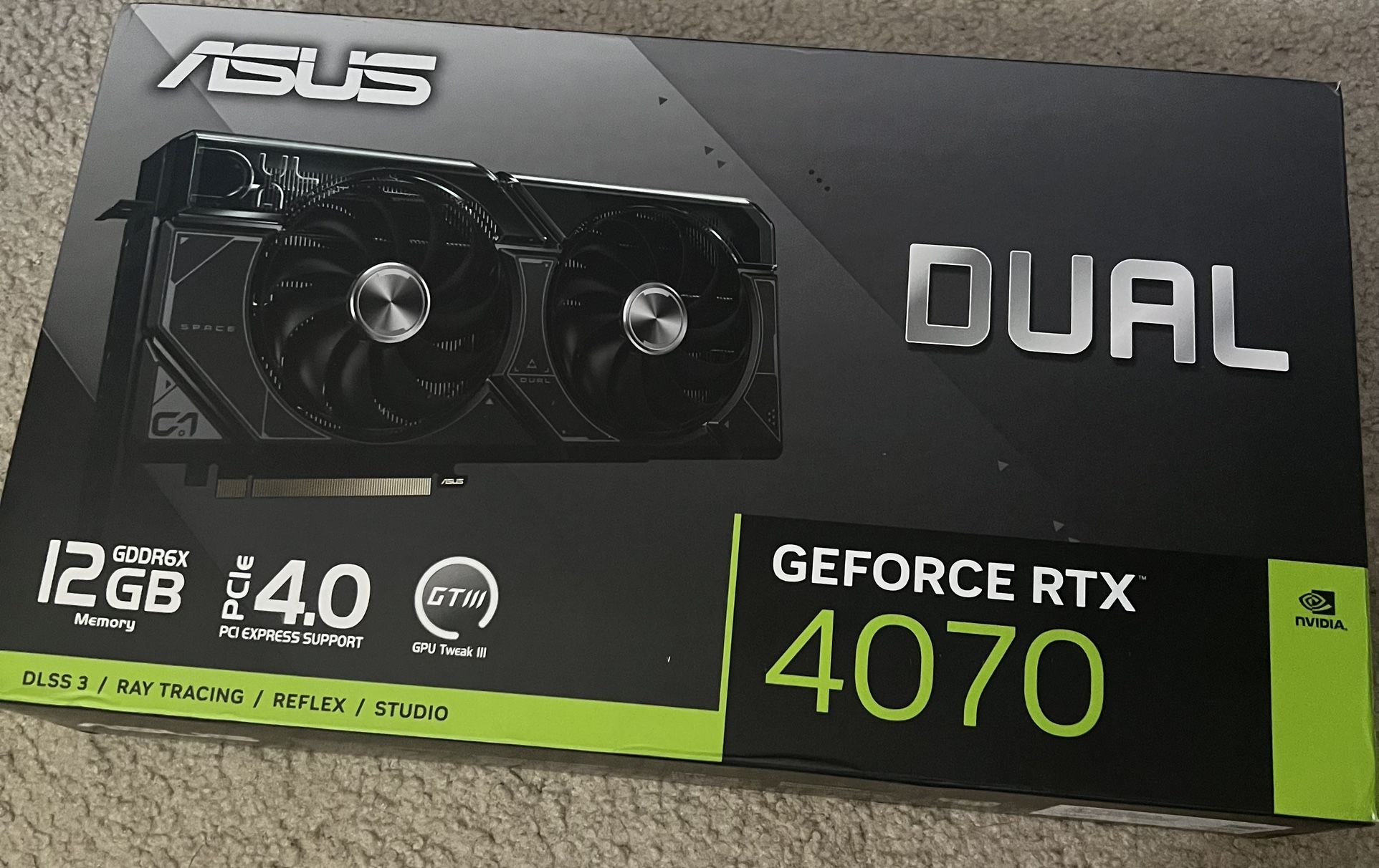 RTX 4070 Asus Dual 12GB