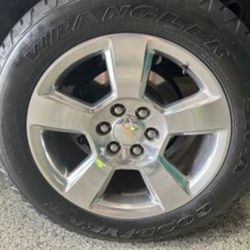 Chevrolet Suburban Wheels Ltz Rst Z71 Yukon Sierra Chevy Tahoe Rims Silverado Snowflakes Trail Boss High Country 