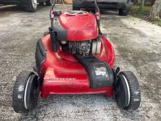 Lawn mower self propelled craftsman every thing works fine