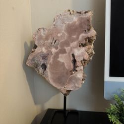 Pink Amethyst Slice 
