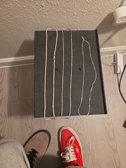 925 Sterling Twisted Rope Chain Link Necklace 3mm 18in - 16.81g