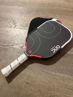 New enhance DUO elongated pickleball paddle