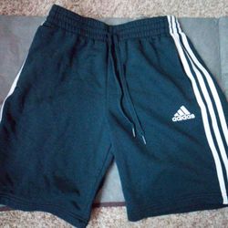 Adidas Essentials Fleece 3 Stripe Shorts (M)