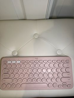 Logitech Wireless Keyboard Pink