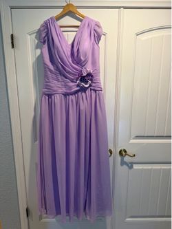 Women’s Orchid Full-Length Gown and Mother of the Bride and Quinceanera Gown