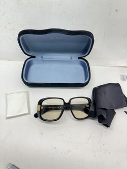 Gucci GG0318S 005 Women's Black Square Sunglasses