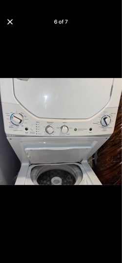 GE STACKED WASHER & DRYER