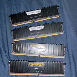 Vengeance LPX Ram 4x4GB 2400mhz