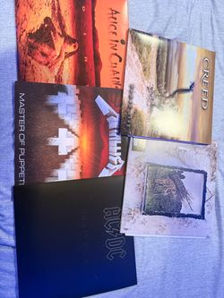 Classic Rock Vinyl Record Lot of 5