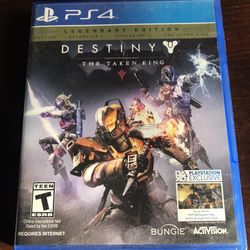 DESTINY THE TAKEN KING LEGENDARY EDITION PS4