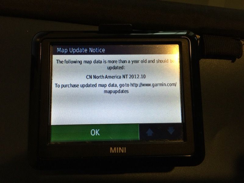 MINI Cooper OEM Garmin GPS with Bluetooth