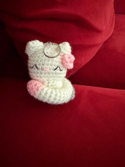 Crochet keychain