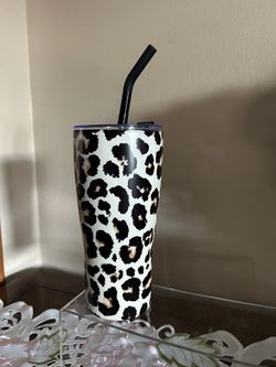 New Leopard Print Tumbler 30oz