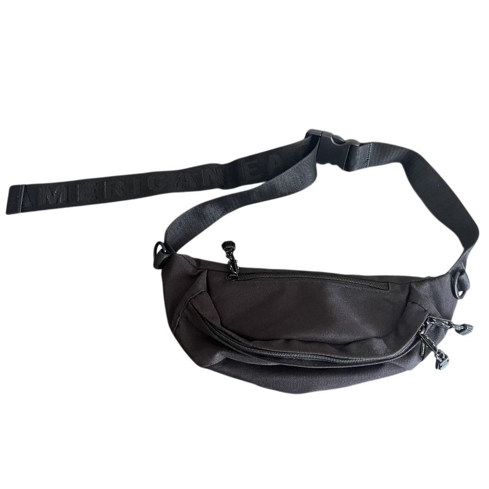 American Eagle Outfitters Fanny Pack Belt Waist Bag Black Adjustable