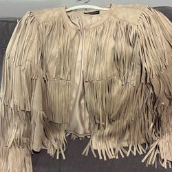 Serena Williams Fringe Jacket.   M