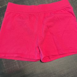 Girls Pink Shorts Size L (10/12)