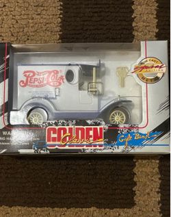 1996 Pepsi-Cola Die Cast Metal Coin Bank Truck