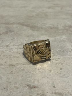 10k gold nugget ring