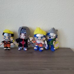 Naruto Plushies
