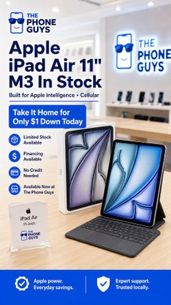 Apple IPad Air M3 - Cellular - Brand New - Paymen Plan Available