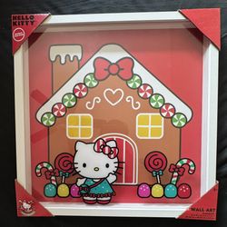 Sanrio Hello Kitty Christmas Wall Decor