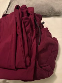 Maroon scrub sets - figs and more!