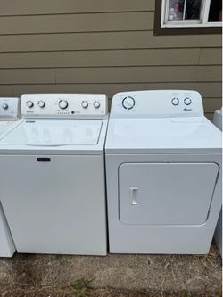 Washer and dryer
