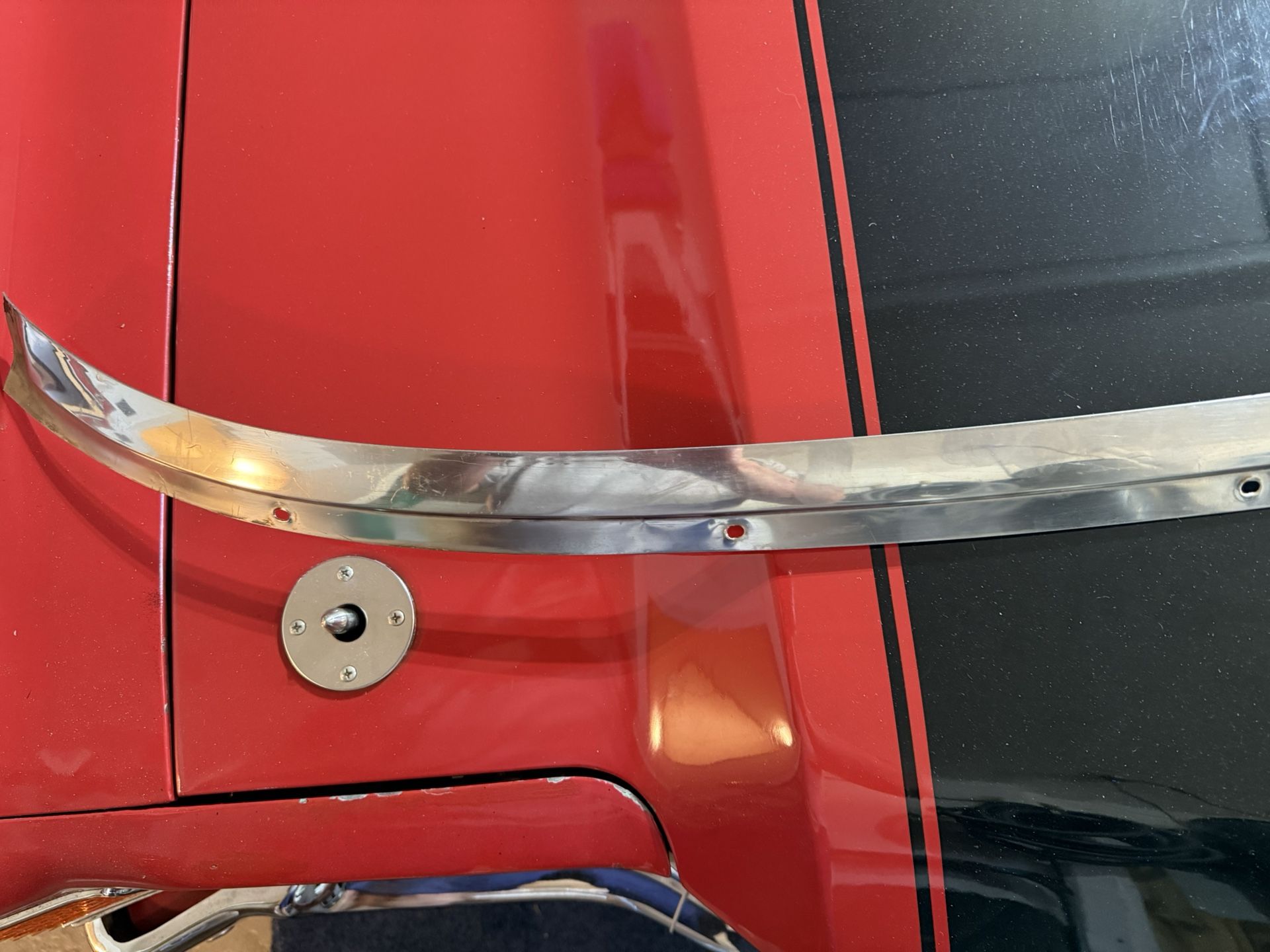 1972 Chevelle Lower Windshield Molding