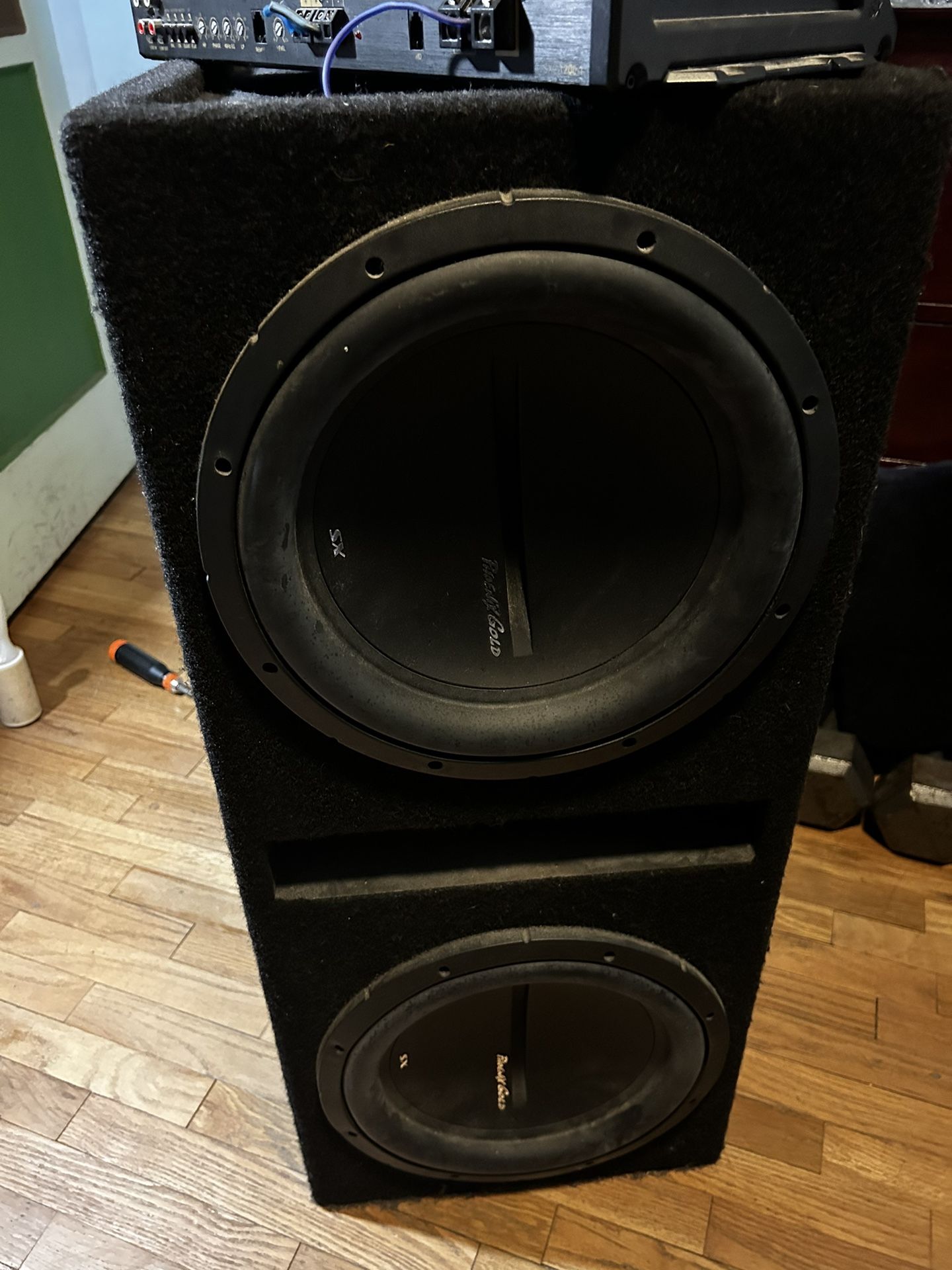 Phoenix Gold 12in Subs with Amp