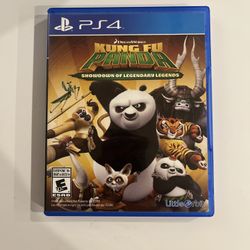 PS4 Kung Fu Panda: Showdown of Legendary Legends Sony PlayStation 4 Clean Disc
