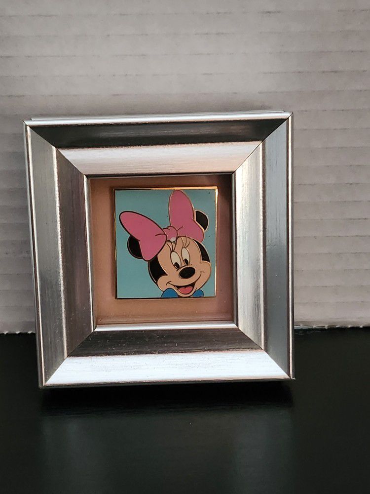 Walt Disney Park Mini Framed Minnie Mouse
