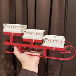 Christmas Snack sled decor