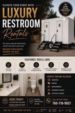 Portable Luxury Restrooms 