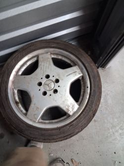 Mercedes Set of 4 Rims and tires